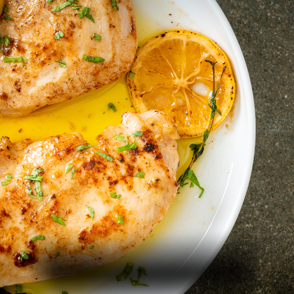 Frango Grelhado com Limão e Ervas